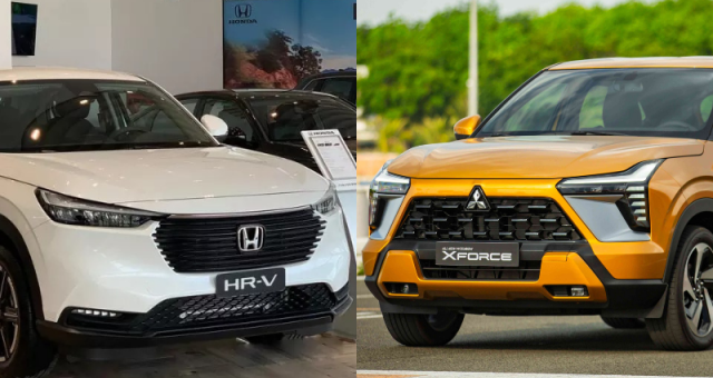 So găng Honda HR-V 2025 và Mitsubishi Xforce: Tài chính 700 triệu đồng chọn xe nào?
